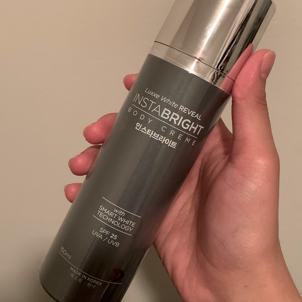 Luxxe white reveal Instabright Body Creme